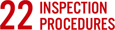 22 inspection  procedures